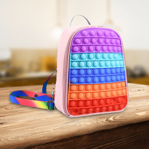 Pop-On-It-ryggsäck för skolan, Ryggsäck skolboksväskor för barn