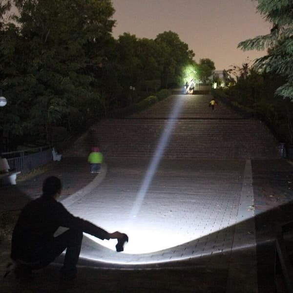 Ultra kraftig LED lommelygte, 22cm*12.5cm