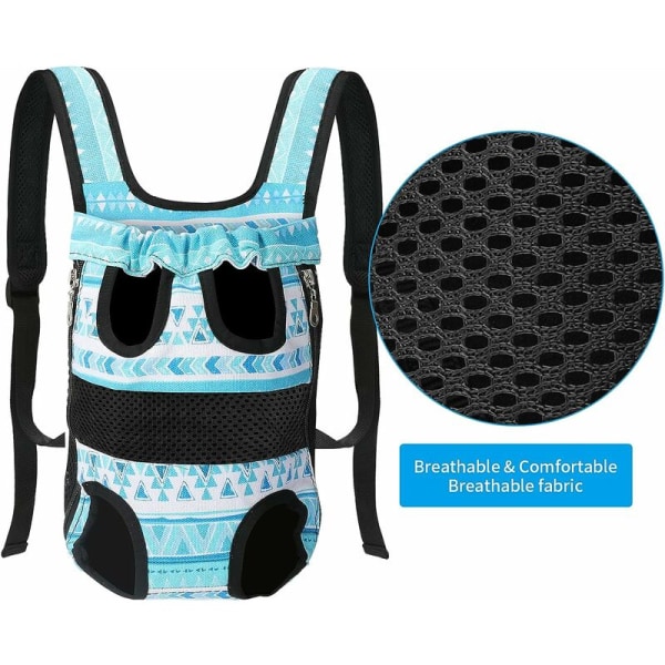 Pet Carrier Backpack Adjustable Pet Front Backpack Legs Out Pet Backpack Carrier for Medium Large Dogs Cats Pet Chest Bag,