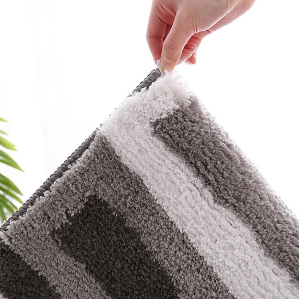 Halkskyddad badrumsmatta köksmatta fluffig badrumsmatta mjuk mikrofiber
