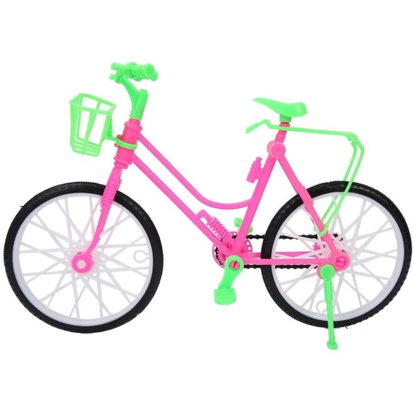 Girl's Miniature Bike with Basket - Simulation Plastic Mountain B