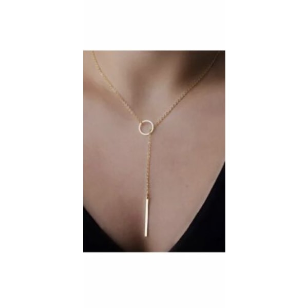 Bar Pendant Kæde Choker Halskæde