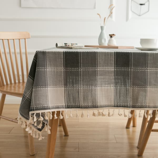 Rektangulær duk til spisestue kjøkkeninnredning, 140 cm x 200 cm
