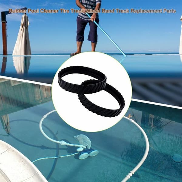4 spår anpassningsbara för Zodiac MX6 MX8 MX9, Baracuda Pool Cleaner