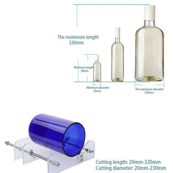 1 st Glasflaska Glasskärare DIY Cutter Tool DIY Making Tool Hom