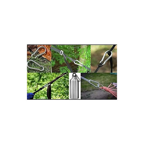 Karbinhake 6 mm 8 st Sportkarbinhake Typ Karbinhake