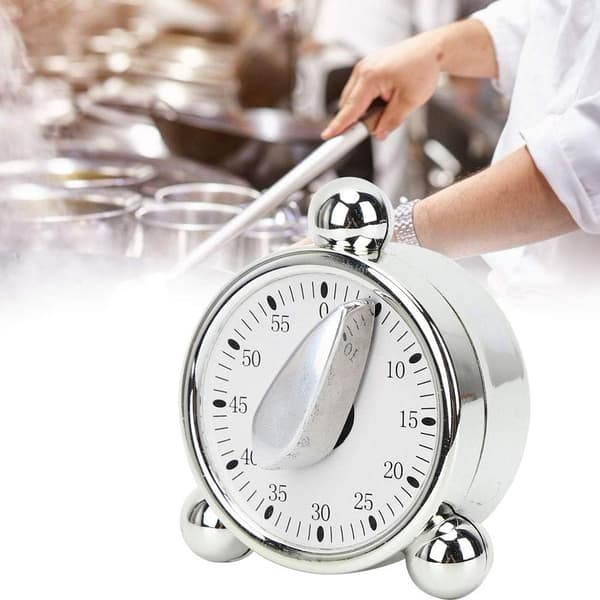 60 minutters køkkentimer, børnetimer mekanisk timer manuel tid