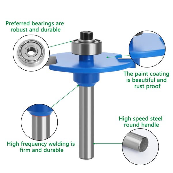 1/4'' Snekkerfres for lamellfres Diameter 41mm