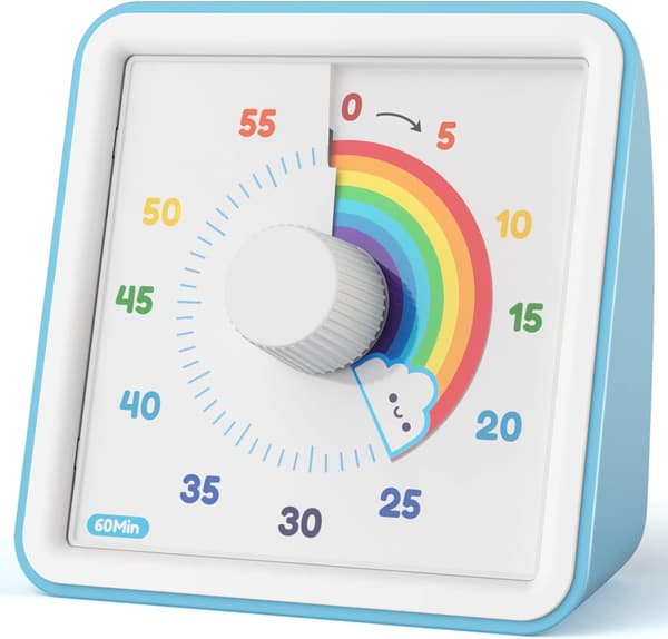 Børnetimer, 60 minutters børnestopur og nedtællingstimer til børn og voksne