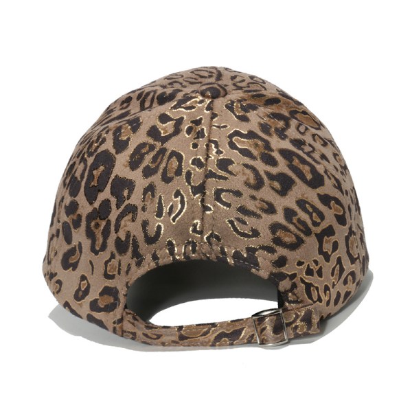 Mænd/Kvinder bronzing leopard print Baseball Cap Sports Peak Cap Ha