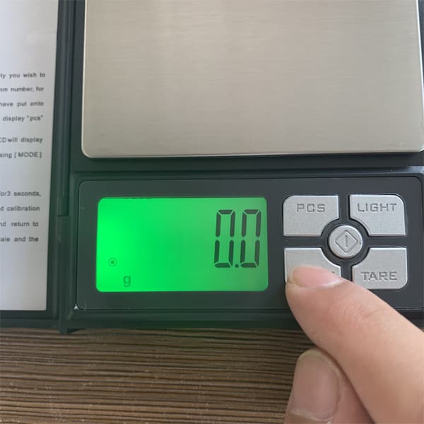600g*0,01g Bärbar Digitalvåg Mini Viktvåg Hög Precision
