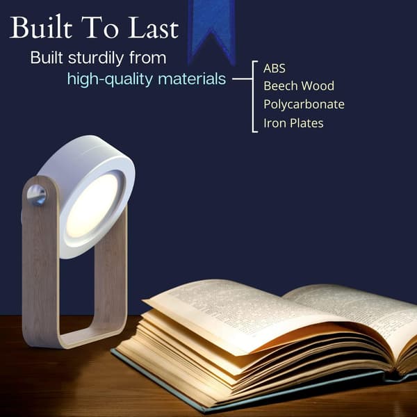 Oppladbar LED-lyktlampe, 2000 mAh dimbar multifunksjonell