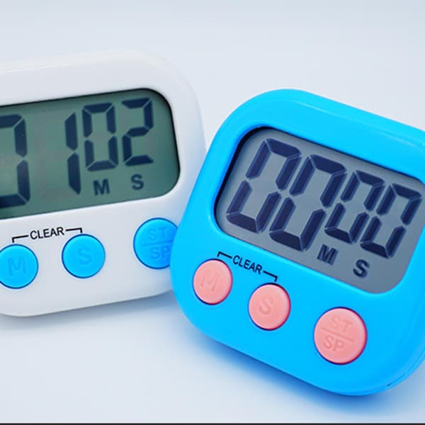1 st digital timer LCD-skärm högt alarm för lärarmaterial kock