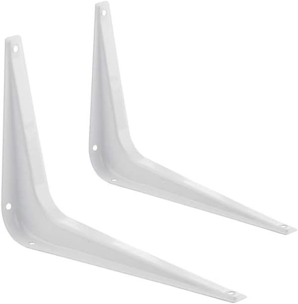 4-pack hyllkonsoler, skottkonsol rätvinklig konsol 6\" x 8\"