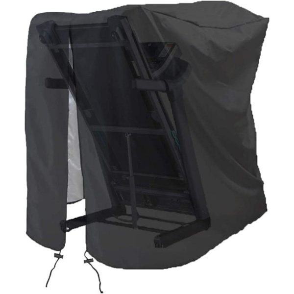 Löpband Dammskydd, Vattentätt Regnsäkert Löpbandsskydd, Löpbandsskydd med Blixtlås, för inomhus och utomhus 117x97x168cm