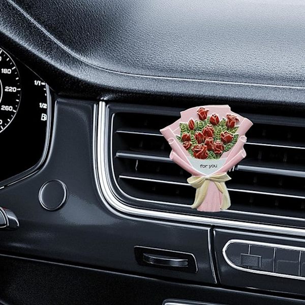 Doftande rosdekoration, blommig aromaterapiornament |