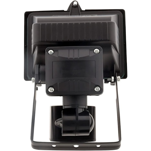 150W svart halogen flomlys med sensor