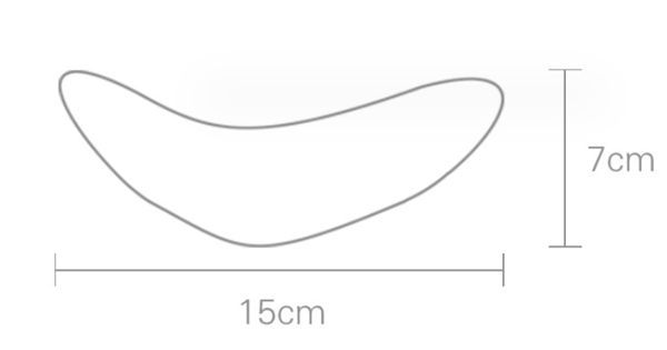 Katteurt Legetøj, Gul Banan Form, 15*7CM, Gul