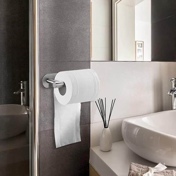 Selvklæbende toiletrulleholder uden boring