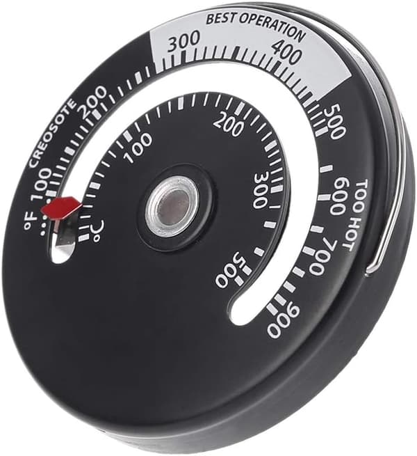 Magnetisk rökpips termometer vedspis pipa multibränsle vedspis (termometer)