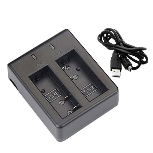 Dobbelt oplader til Eken H9 H9r og Sjcam Sj4000 Sj 4000 Sj5000