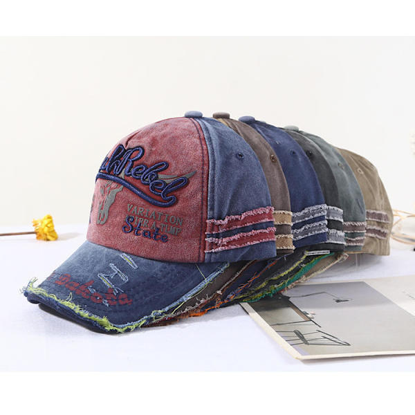 Fashion Baseball Caps Dame Hip Hop Caps Hul Breve Bogstaver Cap til M