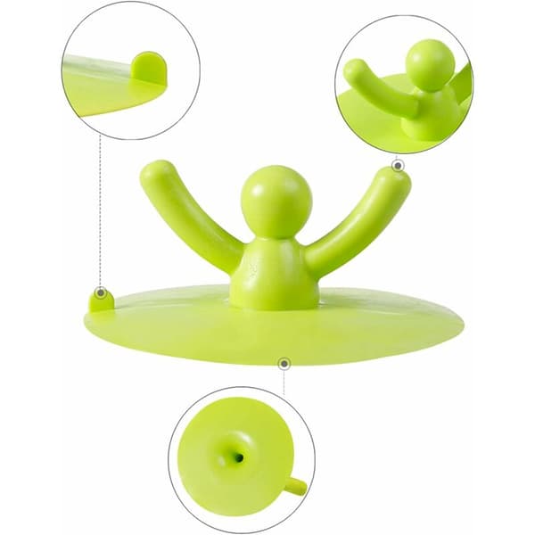 Universal silikon vaskepropper 3 stk Universal avløpsstopper