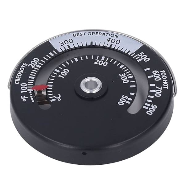 Magnetisk Spis Termometer 0-500℃ Urtavla Hög Precision Termometer Mätare Ugnstemperaturmätare för Öppen Spis Vedspisar