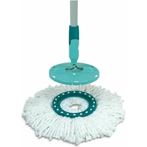 2-pack Clean Twist Disc Mop-ersättningshuvuden, idealiska för kakel