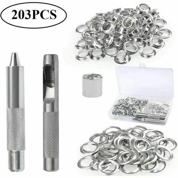 Grommets Grommets Kit, 100 set Grommets 12mm Grommets, Presenning