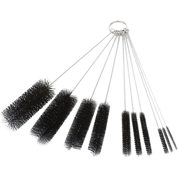Flaskkvastar, 10-pack Multifunktionella Flaskrengöringsborstar, Repfria