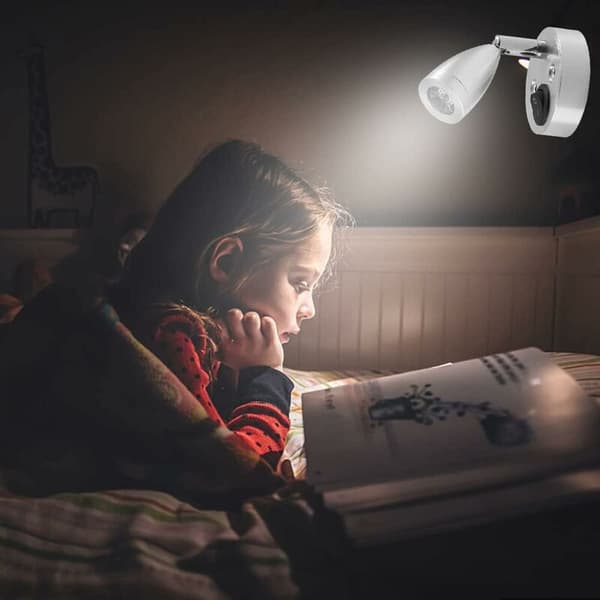 12V LED-läslampa, 2 st husvagnsinnerbelysning, 3W