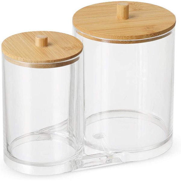 Bomuldsvatpindholder, Bomuldsdispenser, 1 stk. Bomuldsvatpindæske, Ma