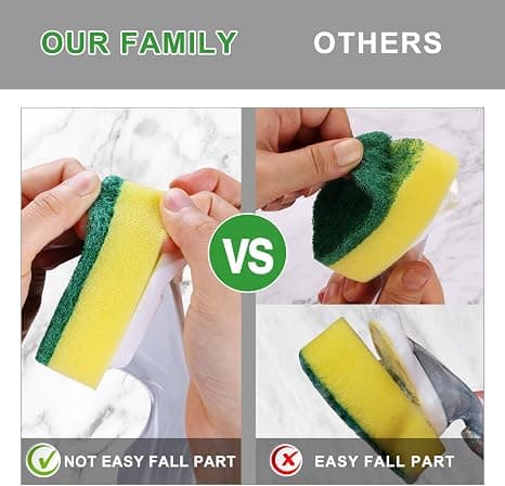 Dish Wand Refills 8Packs,Sponge Replacement Heads,Dish Wand Spong