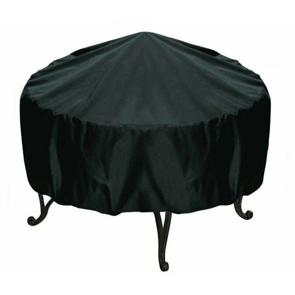 BBQ Grill Cover Regnbestandig Støvbestandig Anti-UV Rund Grill Cover