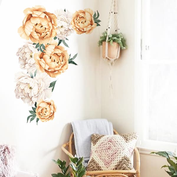 Snygga söta blommor väggdekaler