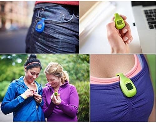Fitbit Zip Clip, 2 stk. Svart Erstatningsklips Kun for Fitbit Zip