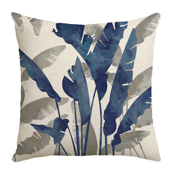 Set med 4 stycken enkla kuddfodral 45 x 45 cm, Kuddfodral för