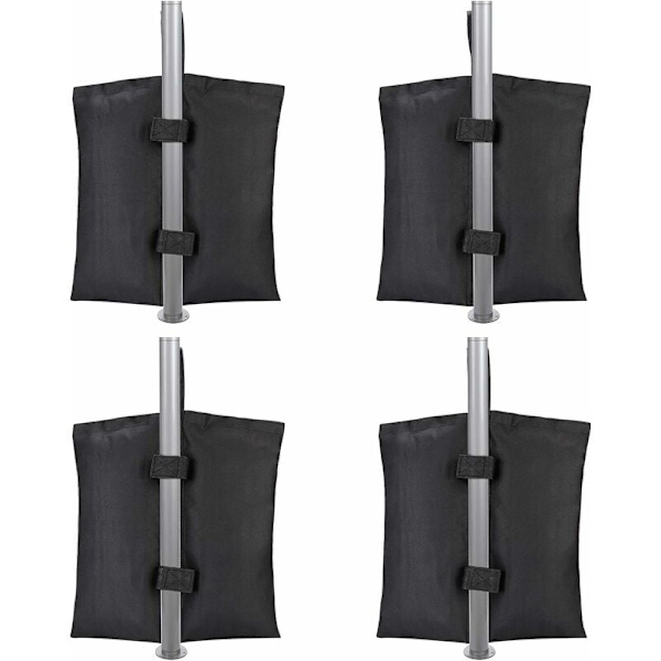 Gazebo Sand Weights, 4 stk. Gazebo og Gazebo Vægtposer, Teltben Vægtpose, Benvægte, Solsejl Telte, Parasol