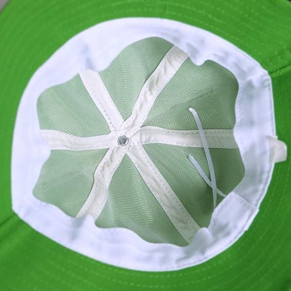 Groda hatt för vuxna tonåringar, söt groda hinkhatt, bomull hinkhatt