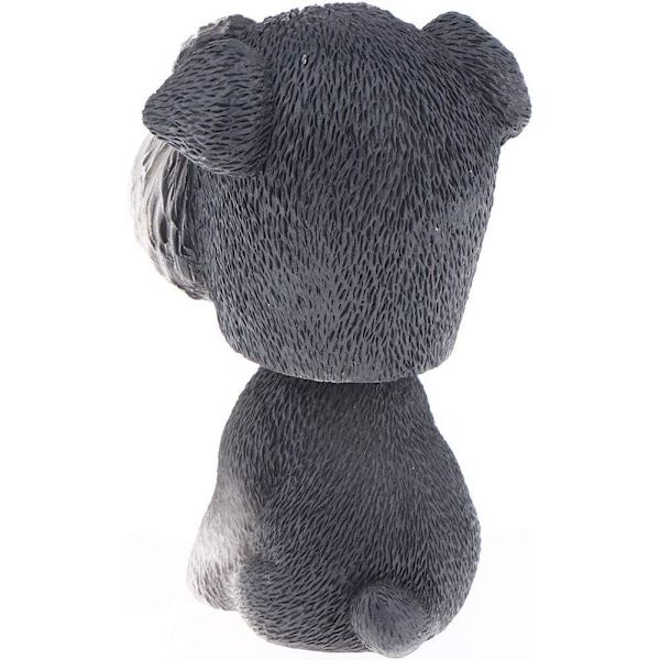 Simulering Rystende Hode Hund Bobble-Head Hundeleke for Bilinteriør
