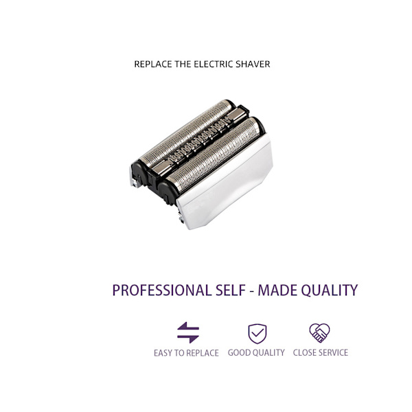 Passer til hele hodet til 70B 70S mesh-modul av Braun Series 7 elektrisk barbermaskin