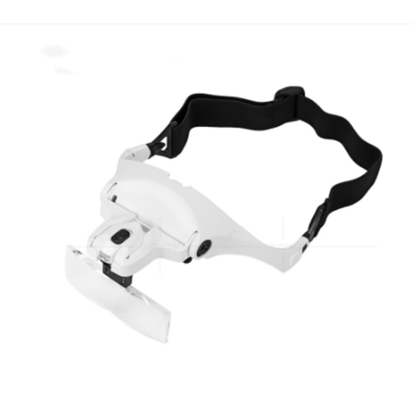 Förstoringsglasögon med 2 LED-lampor, Frontal Illuminati