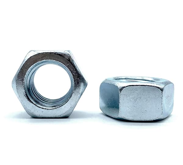 Mutter - 50 sekskantede mutter M10 - 8mm x 17mm - M10 mutter for bolter og muttere, Coup