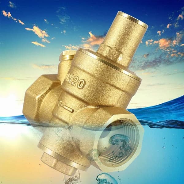 Mini trykkreduksjon, 3/4 vannsregulator, trykkreduksjonsventil