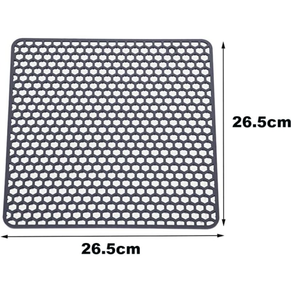1 bit värmebeständig diskbänksmatta, livsmedelsklassad silikondisk