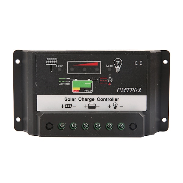 30A 12V/24V Intelligent Solarladdningsregulator Solpanelregulator Batteriregulator