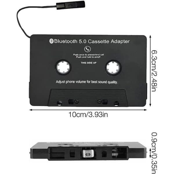 Kassettbåndadapter, Bluetooth-hjelpeaudiokassettadapter, lydadapter