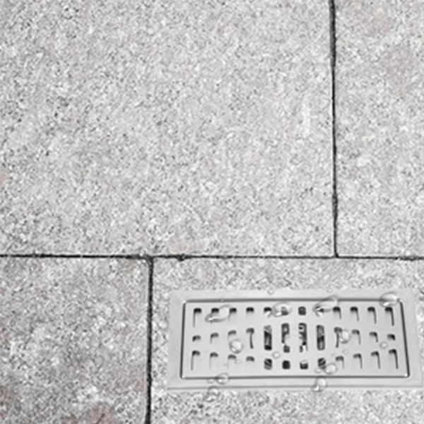 Sluk, 20X10CM Rektangulær Gulvsluk i Rustfritt Stål, Beskyttelse for Dusjsluk på Bad, Kjøkkenavløpsrist