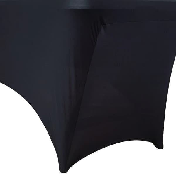 Strækbar Rektangulær Spandex Dug - Bordbeskytter til Foldbord